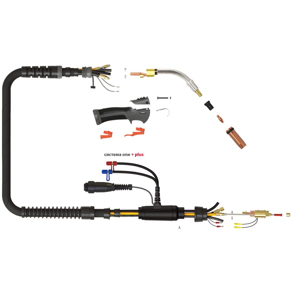 Сварочная полуавтоматическая горелка Parker Multi-Mig MMB 401W 5 метров (MIG/MAG)