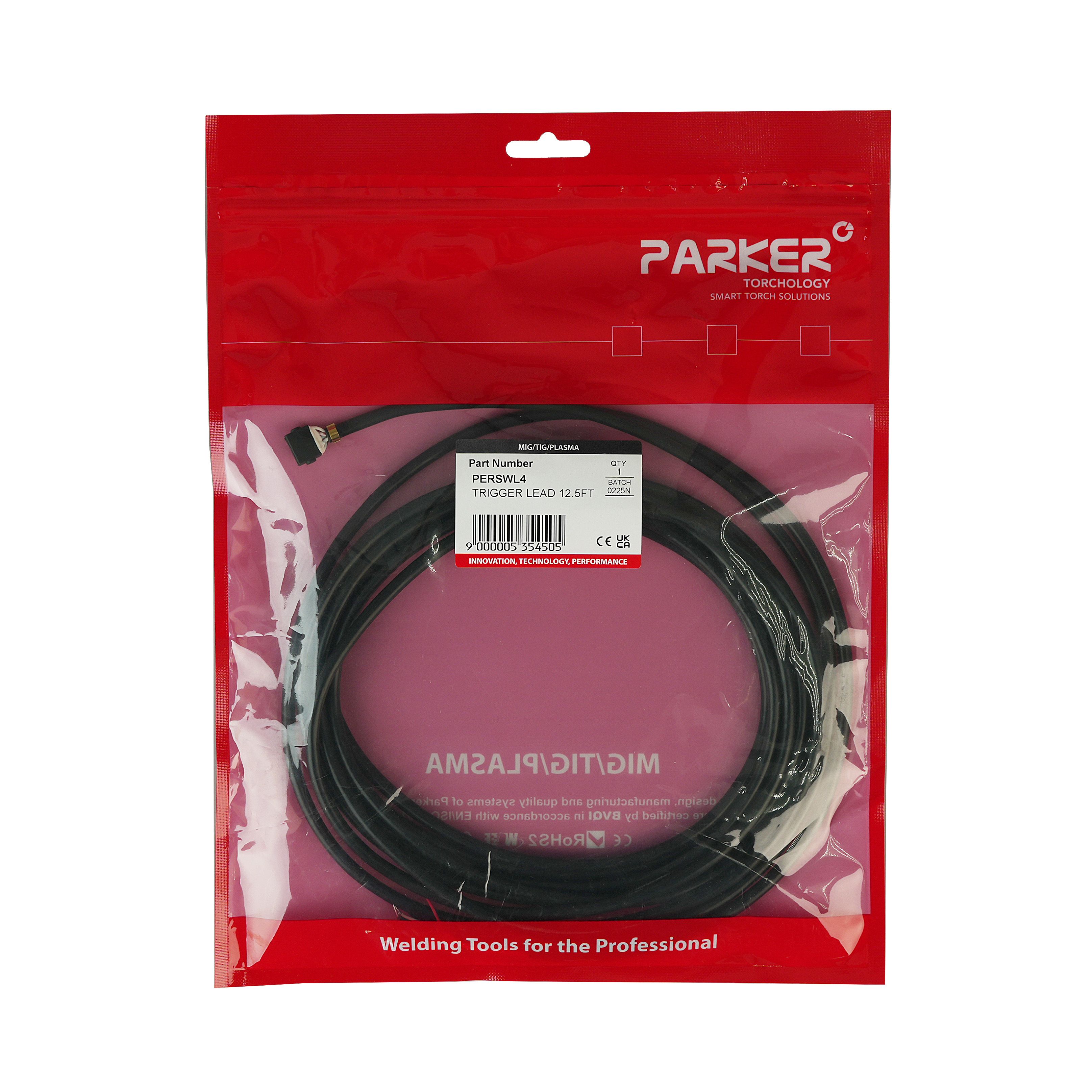 PERSWL4 Провода управления Parker 4 метра для аргонодуговых горелок (TIG)