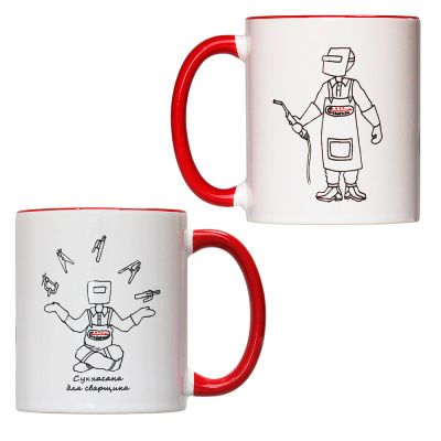 MUG-1 Кружка Сварной №1 (Сукхасана + в полный рост) (4)