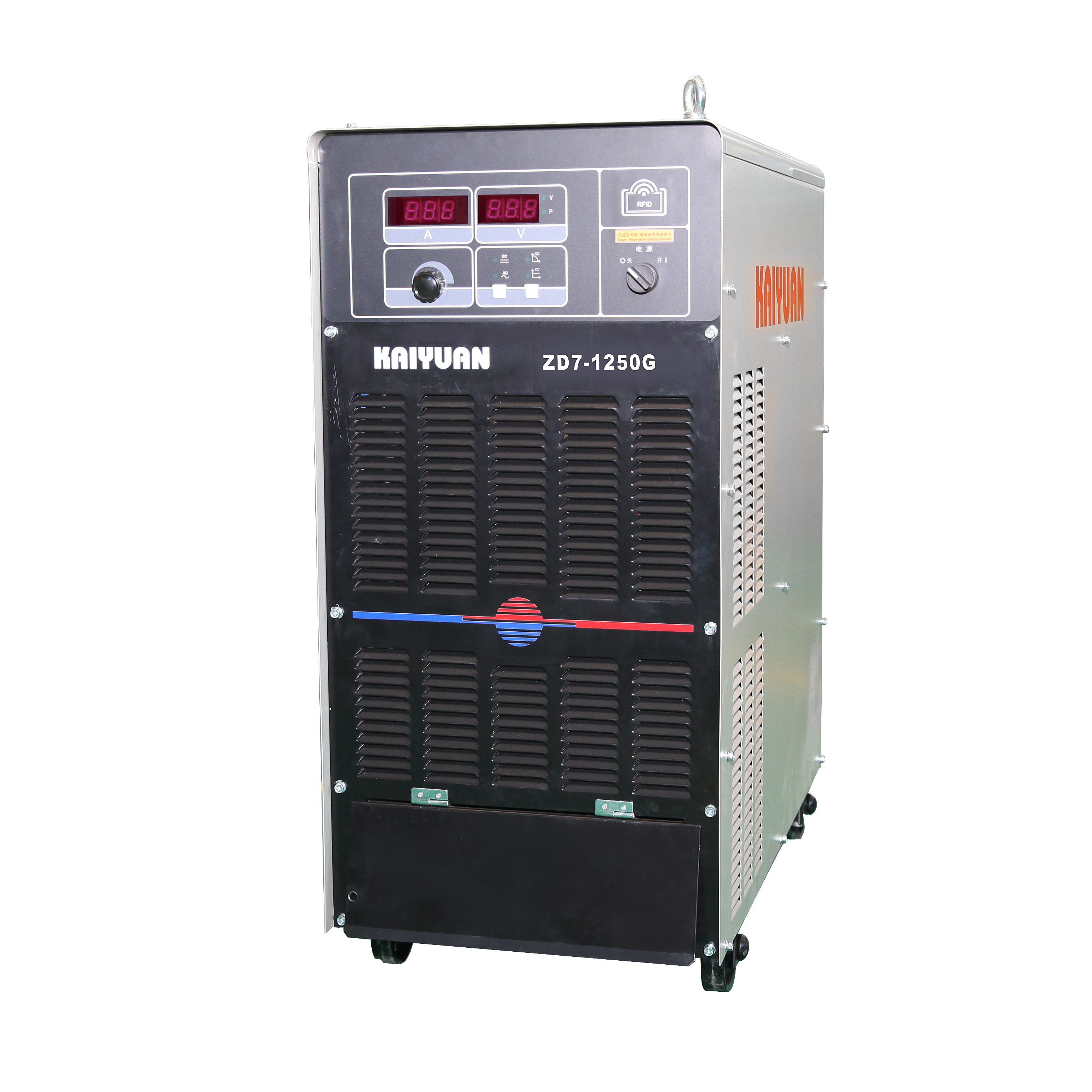 Сварочный трактор Kaiyuan M53 1250A для сварки под слоем флюса двумя проволоками с двумя источниками питания, TANDEM процесс