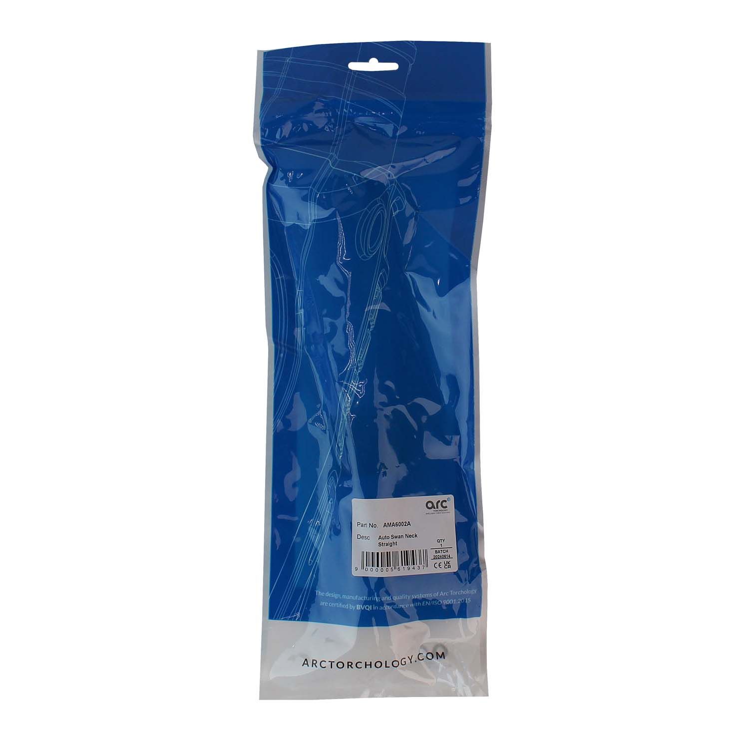 AMA6002A Гусак Arc 180° прямой для автоматической горелки M65WA (MIG/MAG)