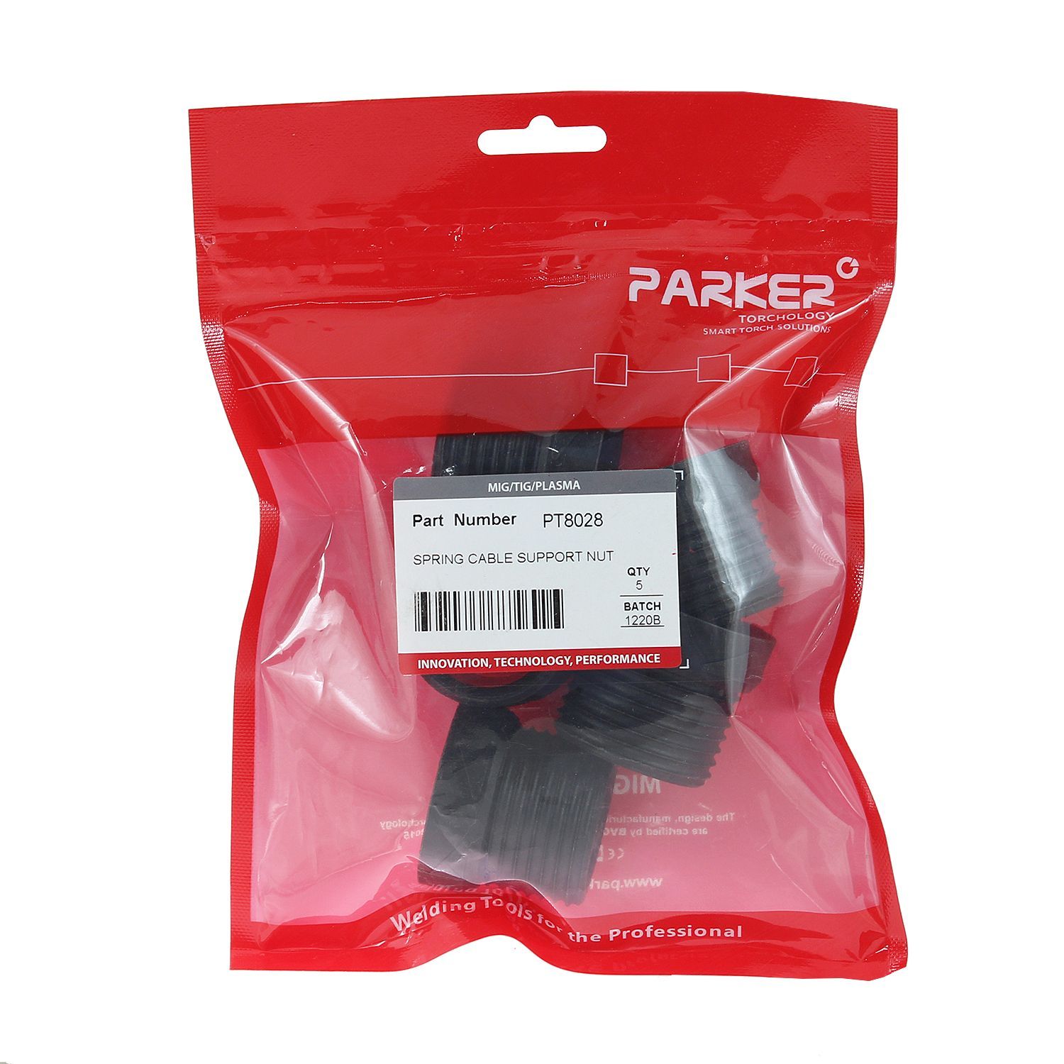 PT8028 Гайка суппорта кабеля Parker для полуавтоматической горелки (MIG/MAG)