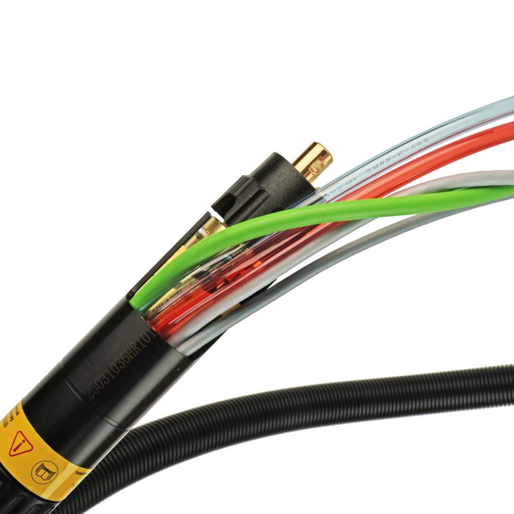 Горелка TRM 612WPPHD Push-Pull с жидкостным охлаждением 550A с дополнительным мотором на рукоятке 1,5 метра