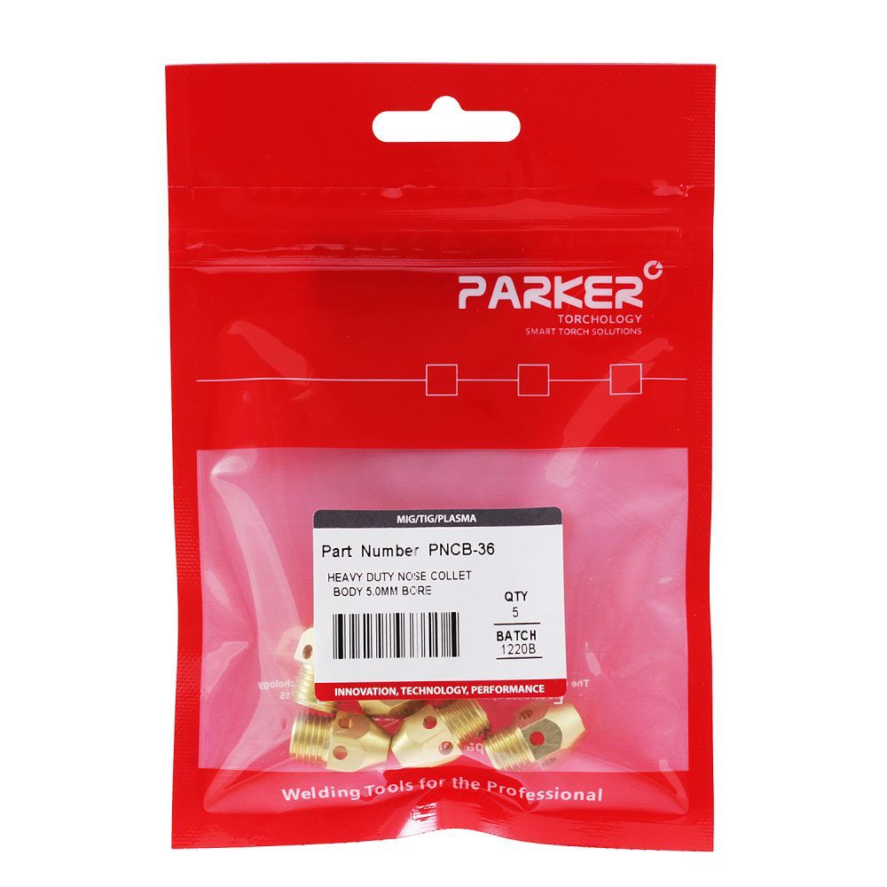 PNCB-36 Parker Heavy duty nose collet body 5.0mm BCRE (pack)