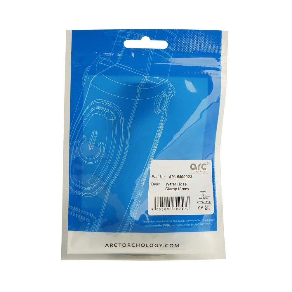 AM15400023 Шланговый зажим 10мм (pack)