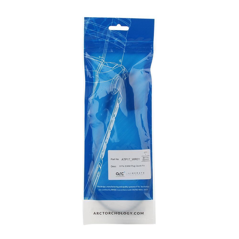 ATP17_WR01 Arc 8 pin EWM plug quick fit (pack)