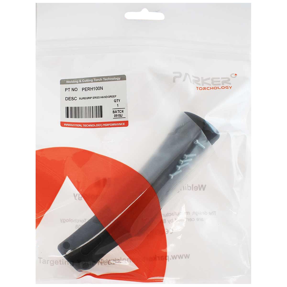 PERH100N Рукоятка Parker малая для аргонодуговых горелок SGT 20 / 24W / 125M / 250M / 225F (TIG)