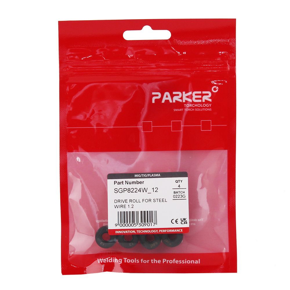SGP8224W-12 Parker Drive roll for steel wire 1.2 (pack)