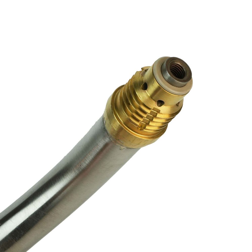 TRM613W-45 Гусак для горелки TRM613W, угол 45гр., прямолинейный участок 24,75мм (2)