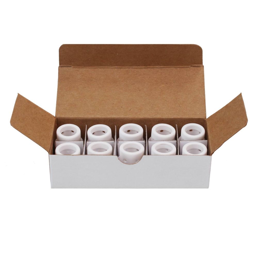 PB2405C Диффузор газовый Parker белый керамический 19,5 мм (MIG/MAG)