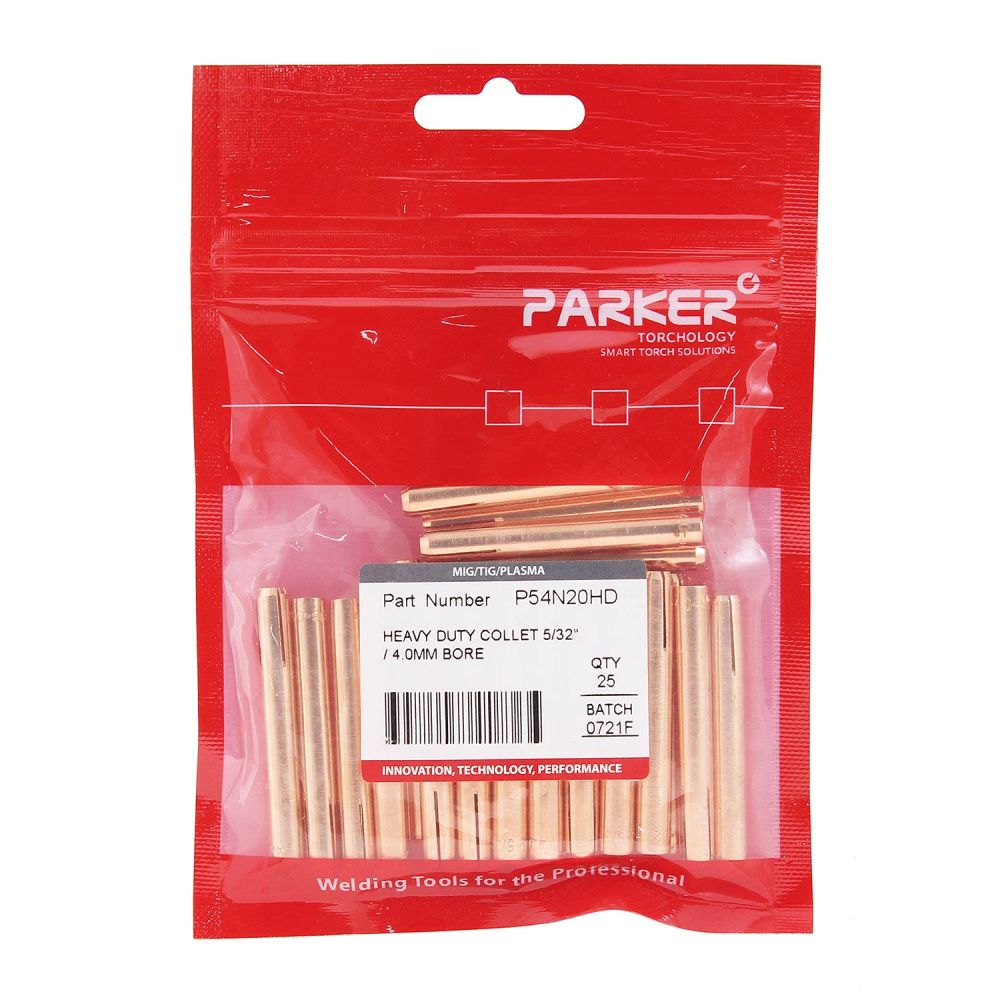 P54N20HD Parker Heavy duty collet 4.0MM bore (pack)