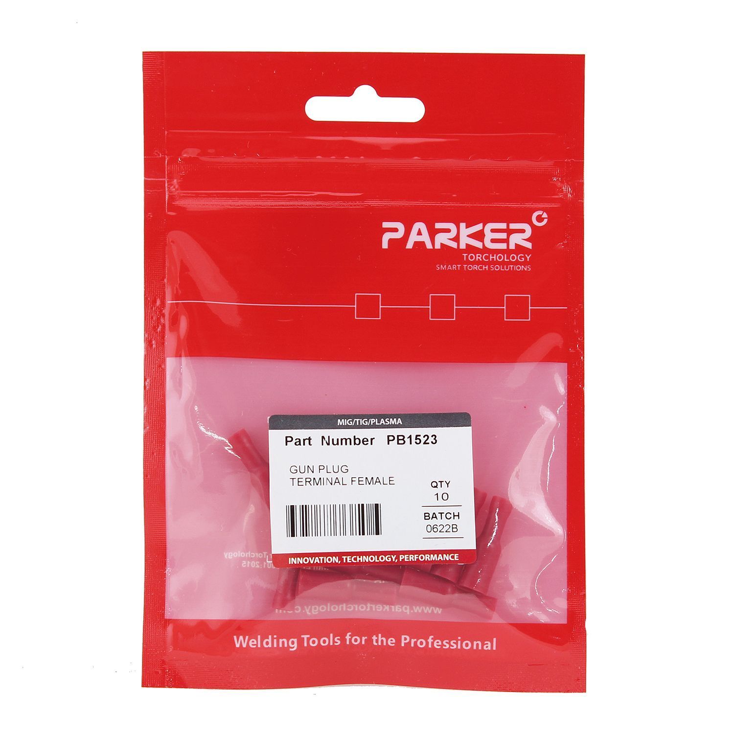 PB1523 Панельное гнездо разъёма Parker
для полуавтоматических и автоматических горелок (MIG/MAG)