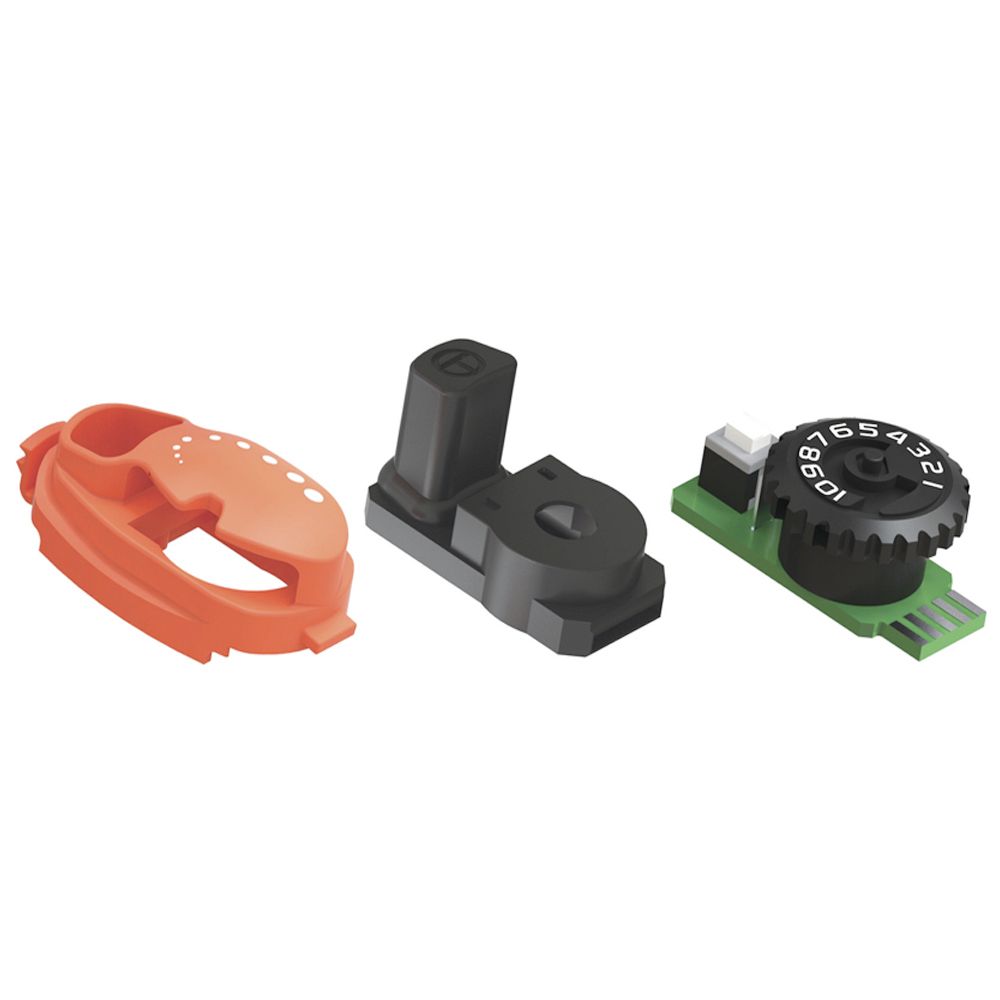 PER1MT-10H Модуль управления Parker с фиксируемой 1 кнопкой и горизонтальным потенциометром 10К (TIG)