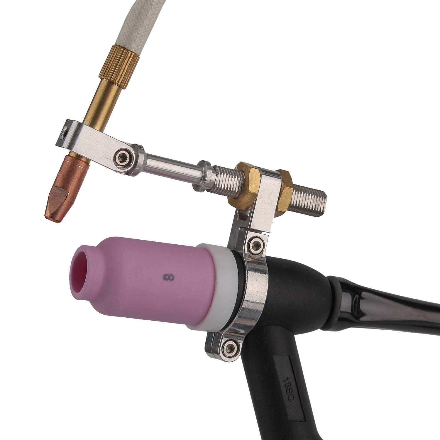 Сварочная аргонодуговая горелка Parker SGTHW 18SC с автоматизированной подачей горячей проволоки 4 метра для TIG сварки в среде аргона