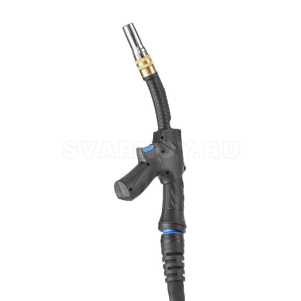 Сварочная полуавтоматическая горелка Arc M65W с рукояткой пистолетного типа, гусаком 22° и комплектацией под диаметр 2,0 мм 3 метра (MIG/MAG)