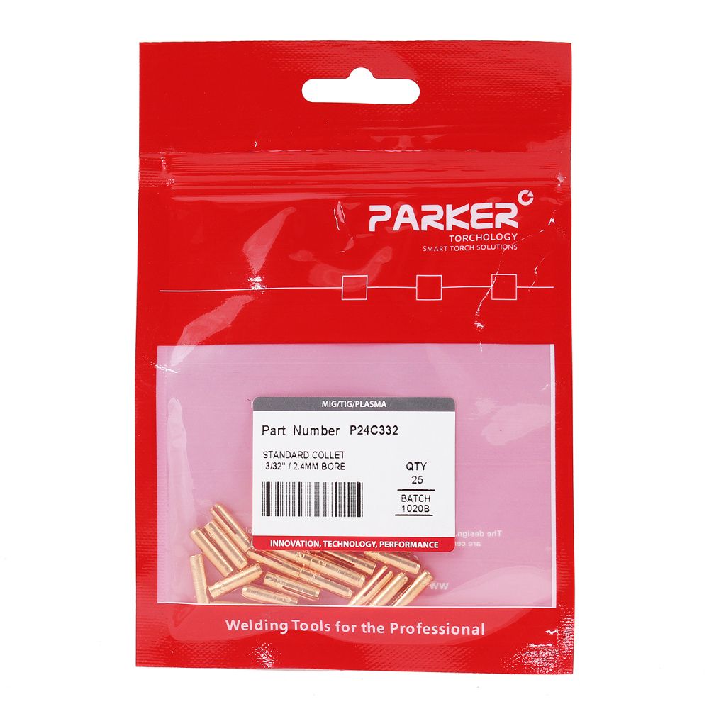 P24C332 Parker Standard collet 2.4mm bore (pack)