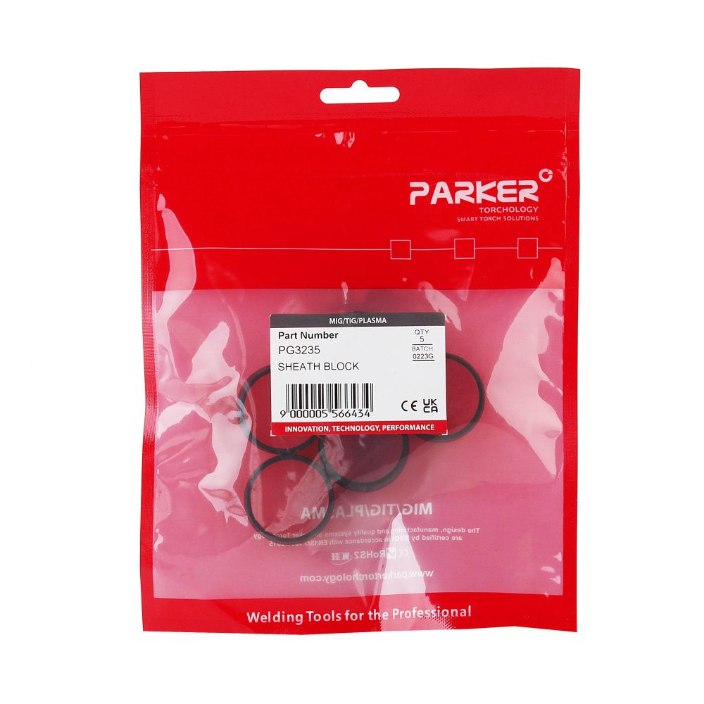 PG3235 Зажим брезентовой оплетки Parker для горелок SGB / MMB / DMB (MIG/MAG)