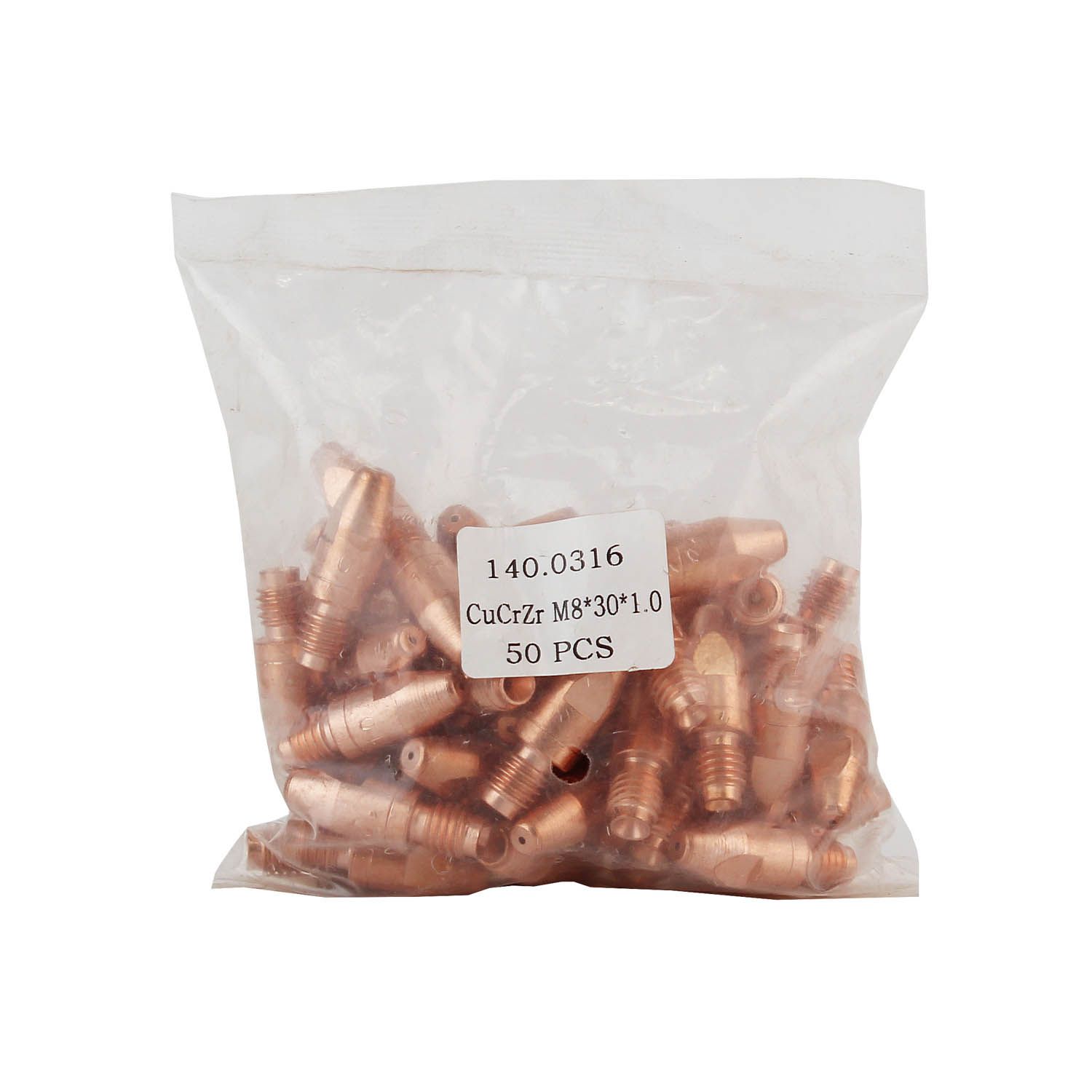 Контактный наконечник SVR М8 1,0 L30,0 CuCrZr (140.0316) (MIG/MAG)