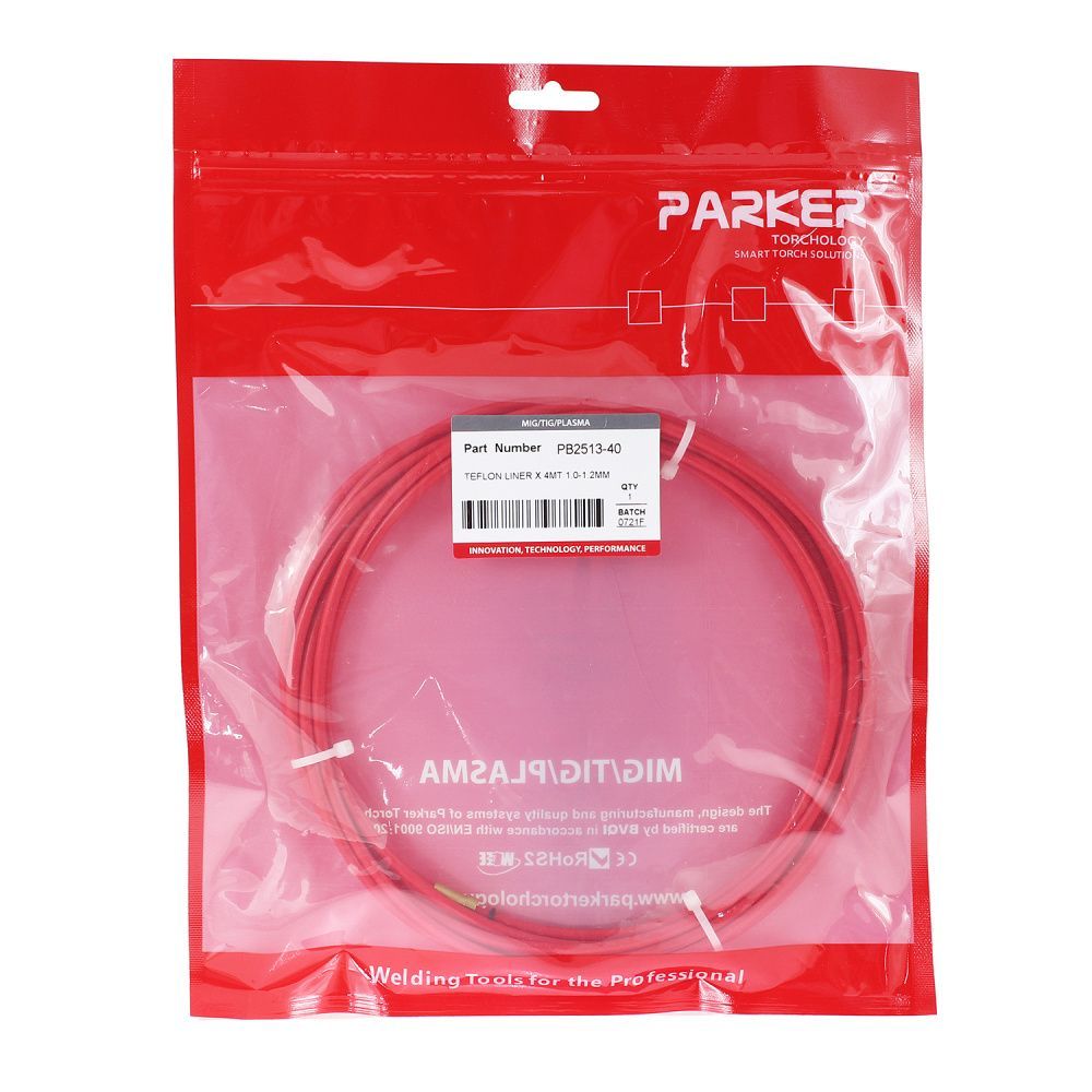 PB2513-40 Parker Teflon liner X 4MT 1.0-1.2MM (pack)