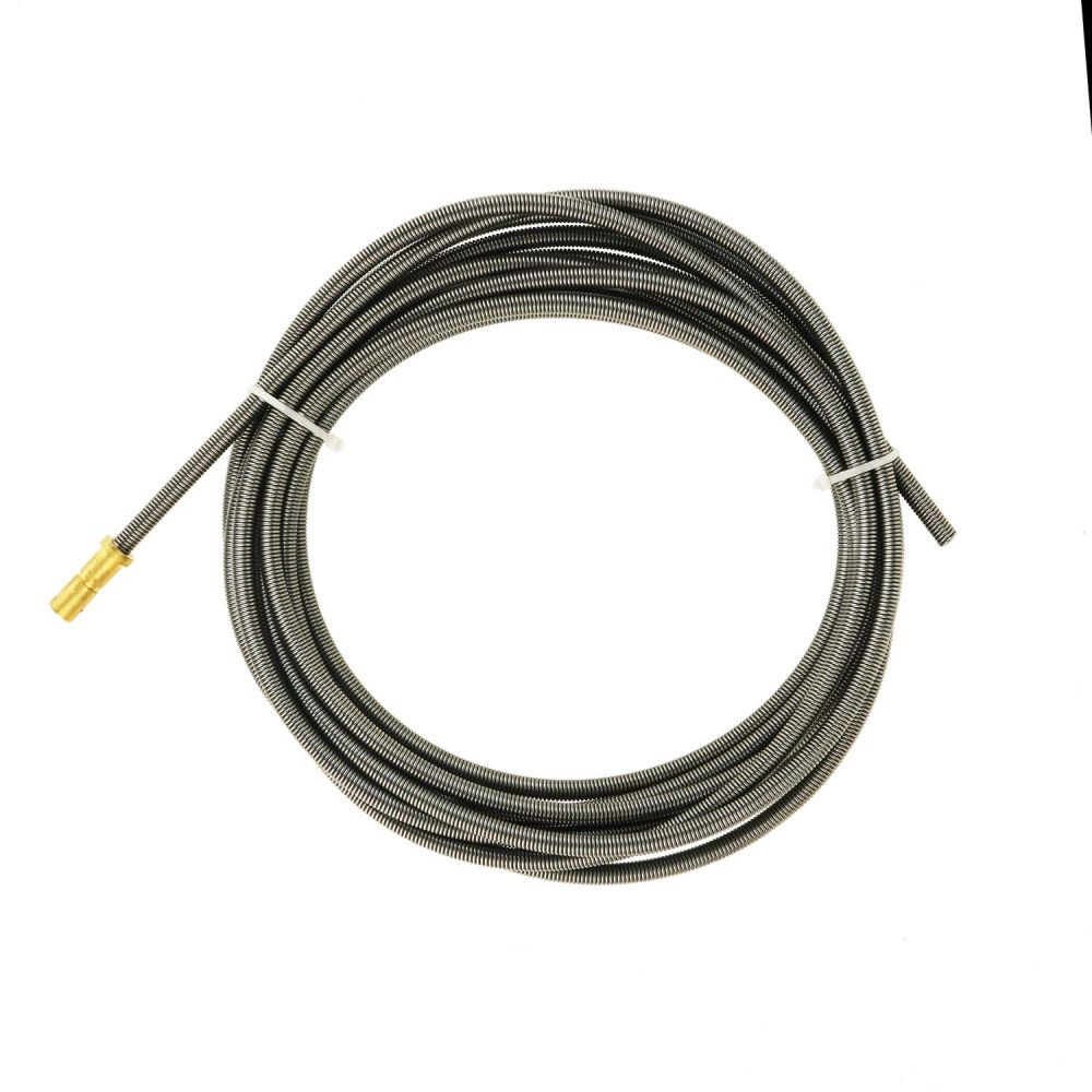 122.0086 Направляющий канал SVR 2,8-3,2 мм 5 метров (стальная спираль с латунным ниппелем без оплётки) (MIG/MAG)