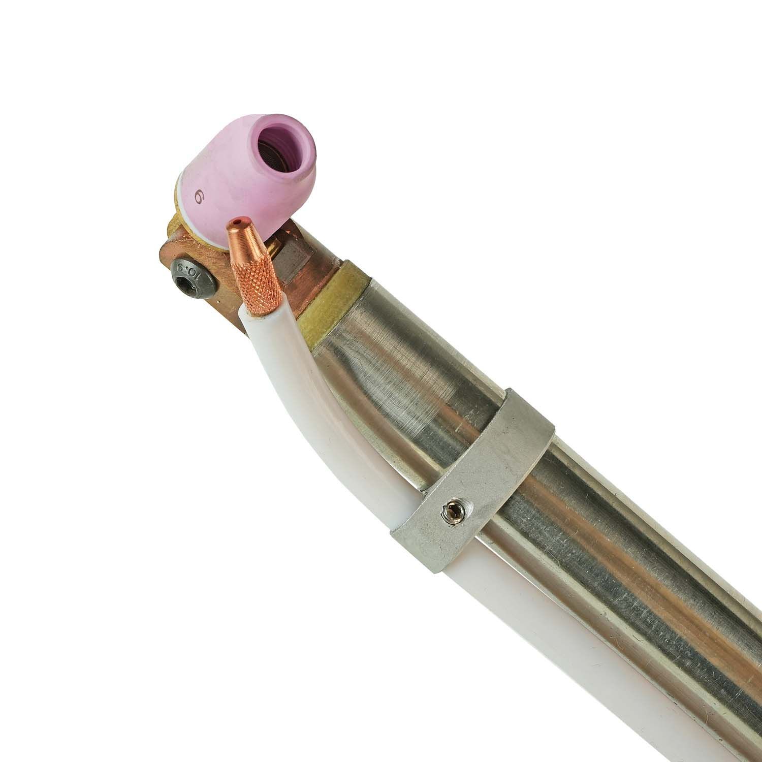 Сварочная аргонодуговая горелка SVR TWC-300 Auto для наплавки с длиной рукоятки 1,5 метра, поворотной головой 2 метра для TIG сварки в среде аргона