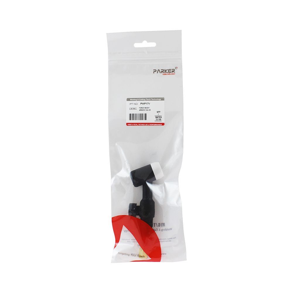 PWP17V Parker Torch body argon valve (pack)