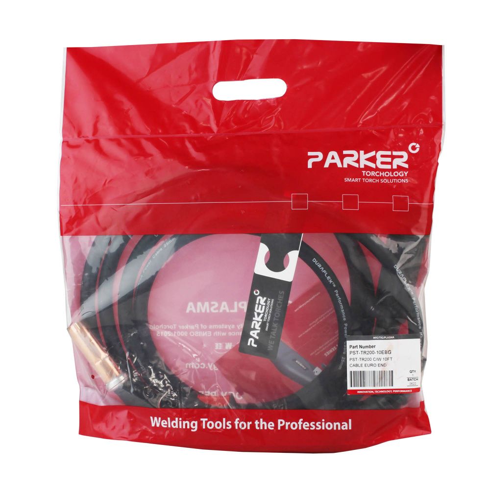 Сварочная полуавтоматическая горелка Parker PST-TR 200A 3 метра (MIG/MAG)