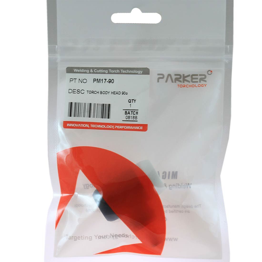 PM17-90 Голова Parker поворотная 90° для горелок SGT 125M / 250M (TIG)