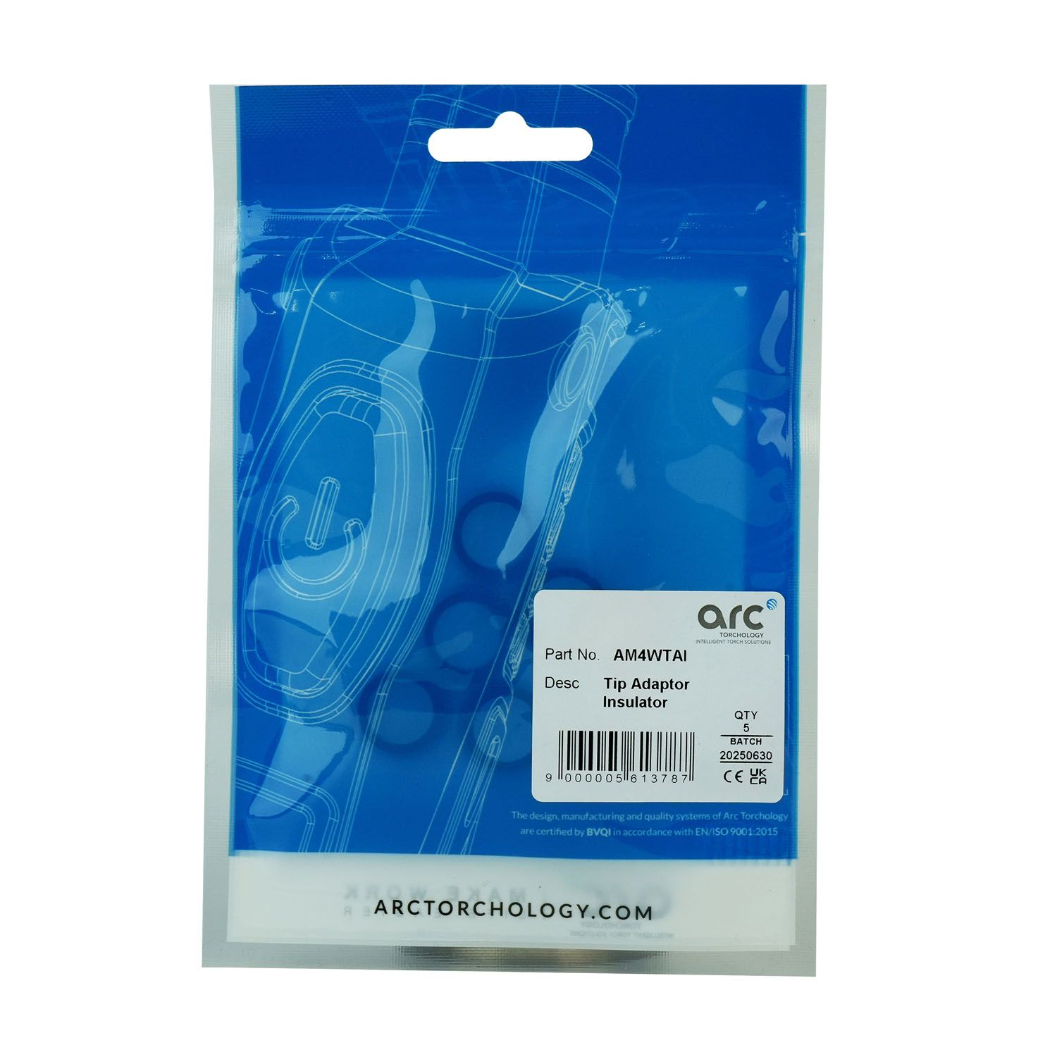 AM4WTAI Изолятор Arc для вставки под наконечник полуавтоматической горелки M4W  (MIG/MAG)