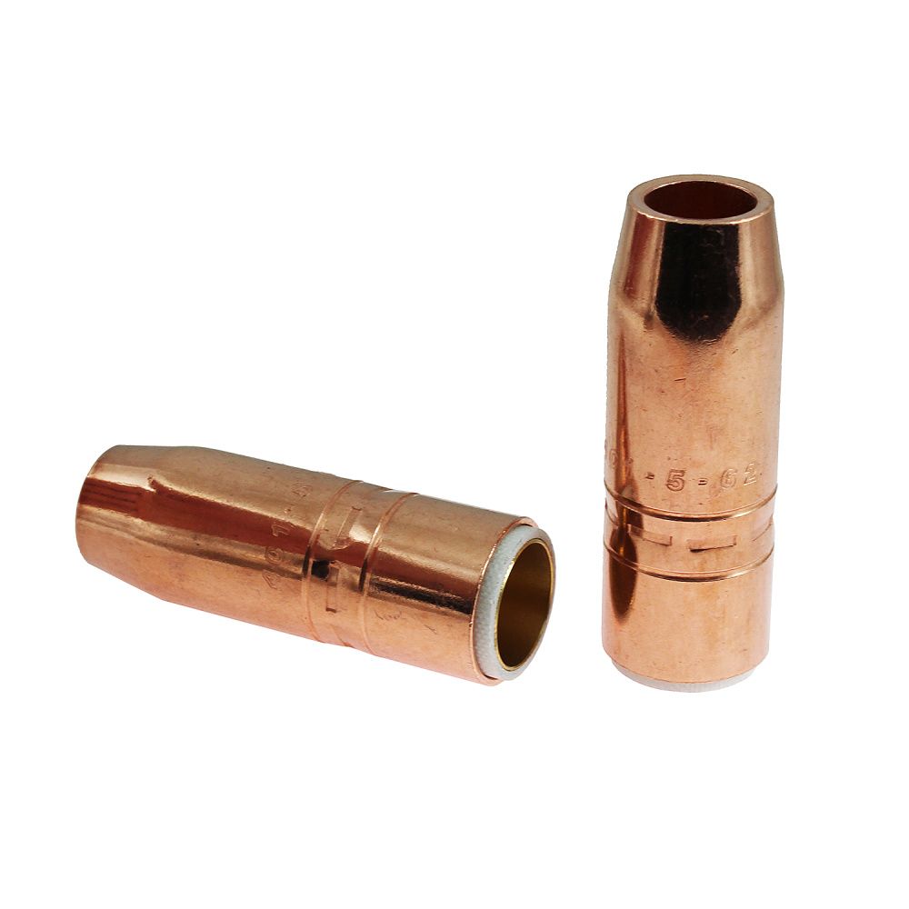 P401-5-62 Сопло газовое Parker коническое медное с резьбой 1/4 16 мм для полуавтоматических горелок TR / Tregaskiss (MIG/MAG)