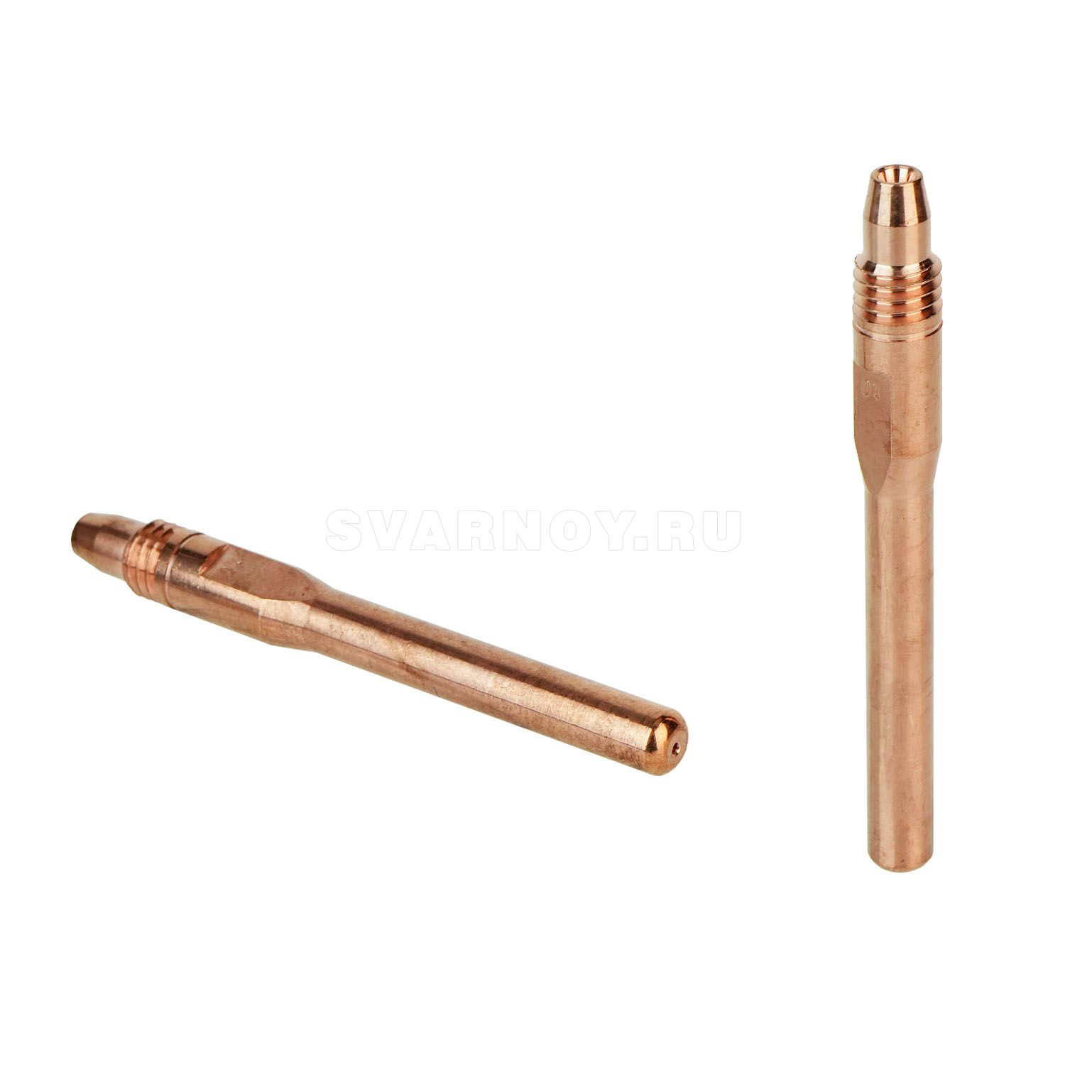 AM6WCT10L Контактный наконечник Arc М10 1,0 L89,0 CuCrZr удлинённый (MIG/MAG)