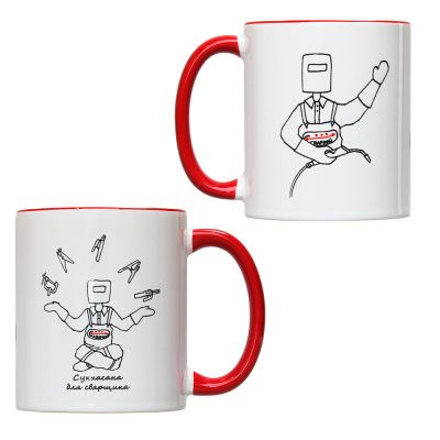 MUG-2 Кружка Сварной №2 (Сукхасана + приветствие) (4)