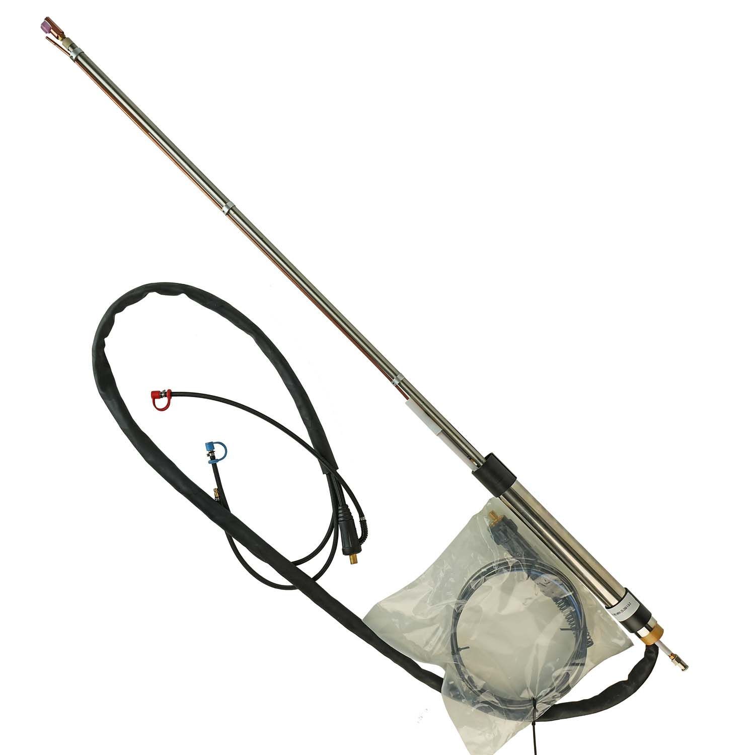 Сварочная аргонодуговая горелка SVR TWC-250 Auto для наплавки 2 метра для TIG сварки в среде аргона