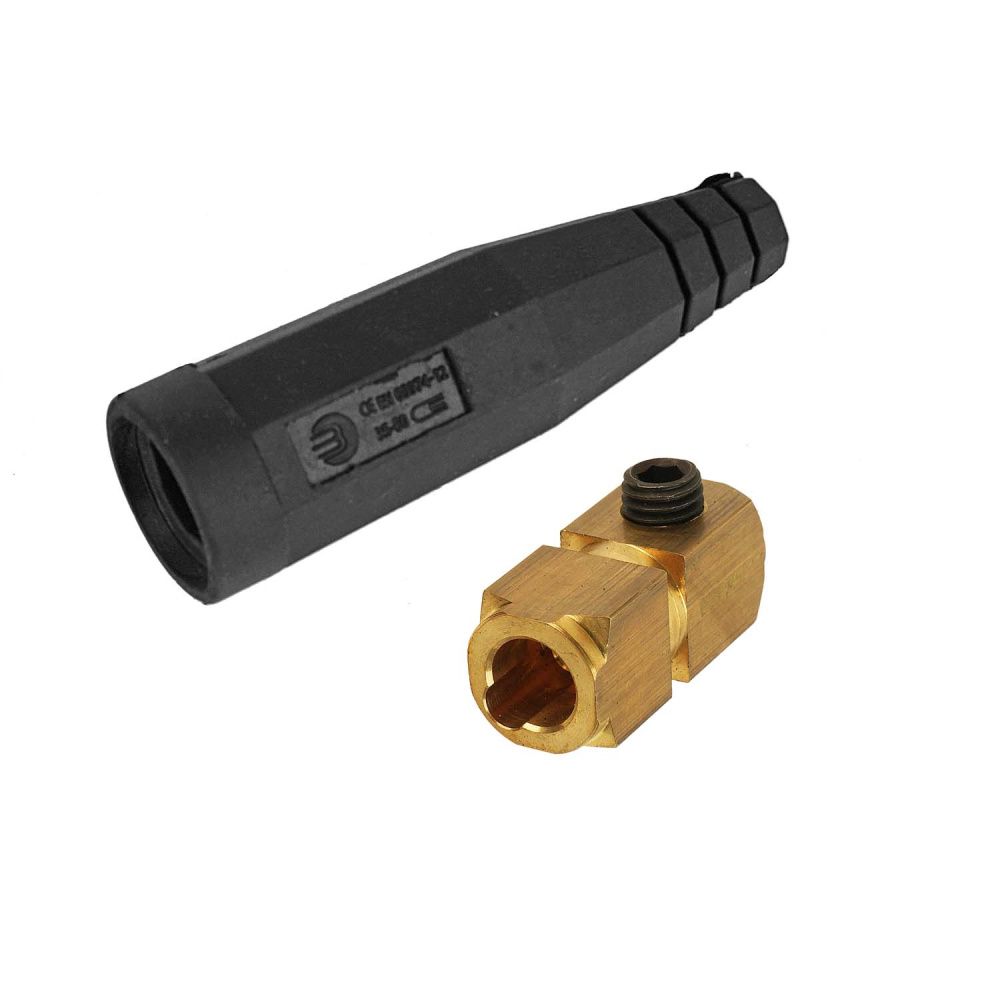 511.0313 Кабельная розетка скр 35-50 с байонетным соединением Abicor Binzel для сварочных аппаратов