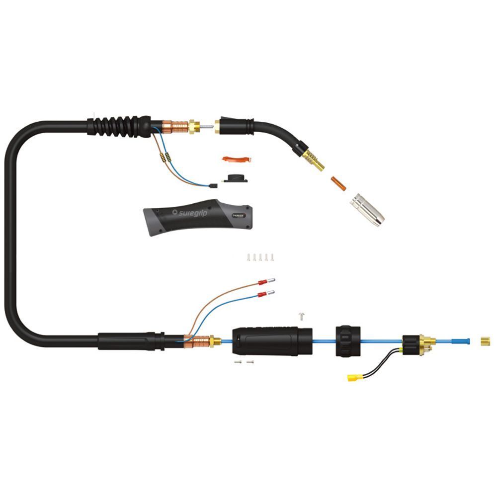 Сварочная горелка Parker STH 150AE (explosive view)
