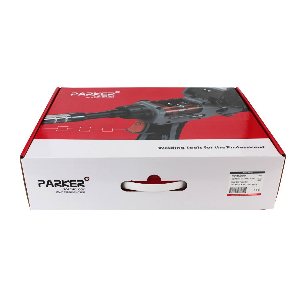 Сварочная полуавтоматическая горелка Parker Push-Pull SGP 401W с мотором 24В 4 метра (MIG/MAG)