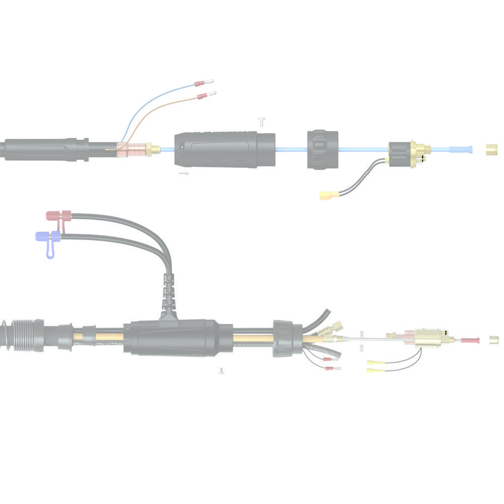 PB1524 Кольцо круглого сечения Parker
для полуавтоматических и автоматических горелок (MIG/MAG)