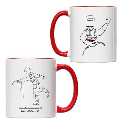 MUG-6 Кружка Сварной №6 (Вирабхадрасана 3 + приветствие) (4)