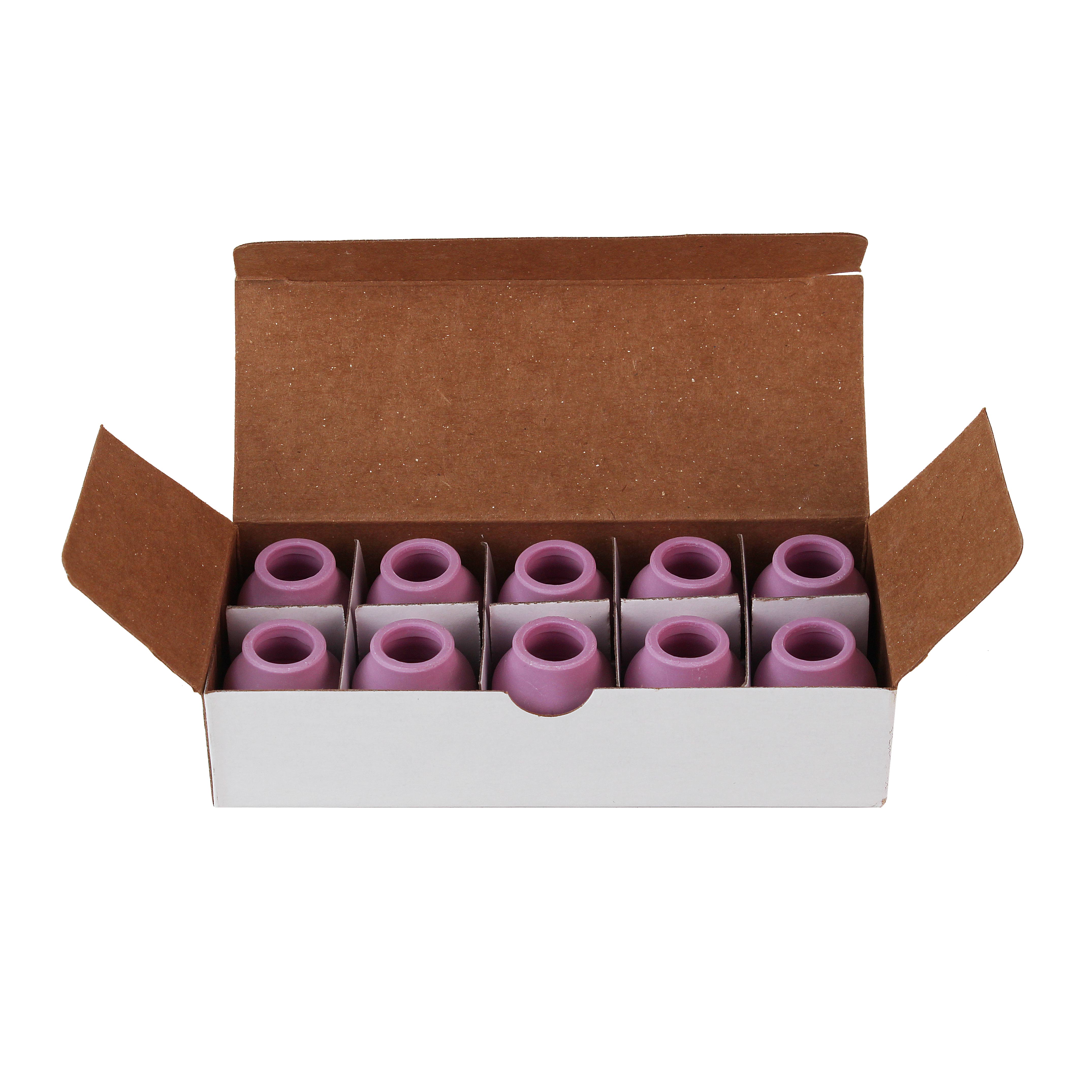 P53N60 Сопло Parker керамическое укороченное для газовой линзы №6 10,0x25,0 мм (TIG)