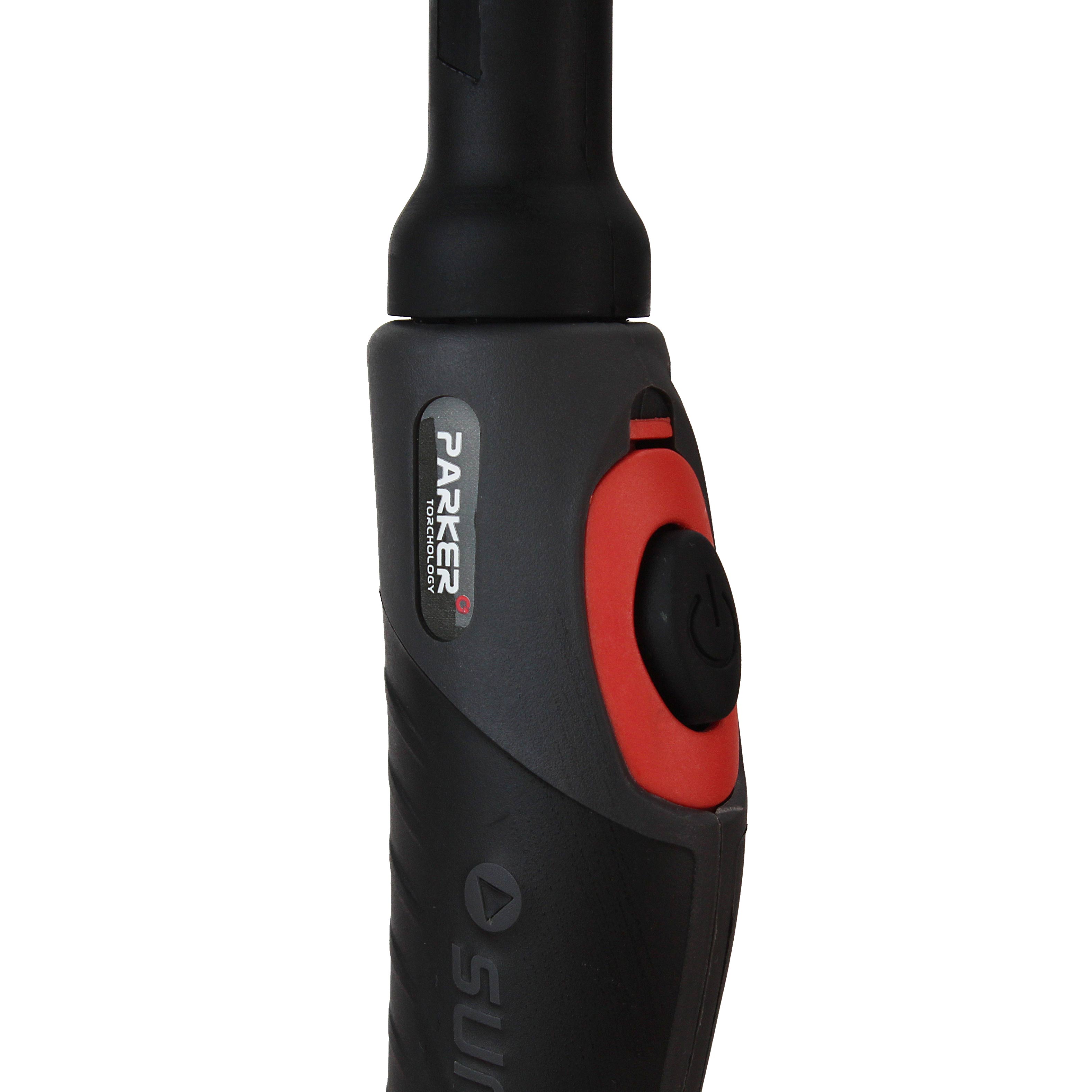 Сварочная аргонодуговая горелка Parker SGT 9FX с гибким гусаком 8 метров для TIG сварки в среде аргона