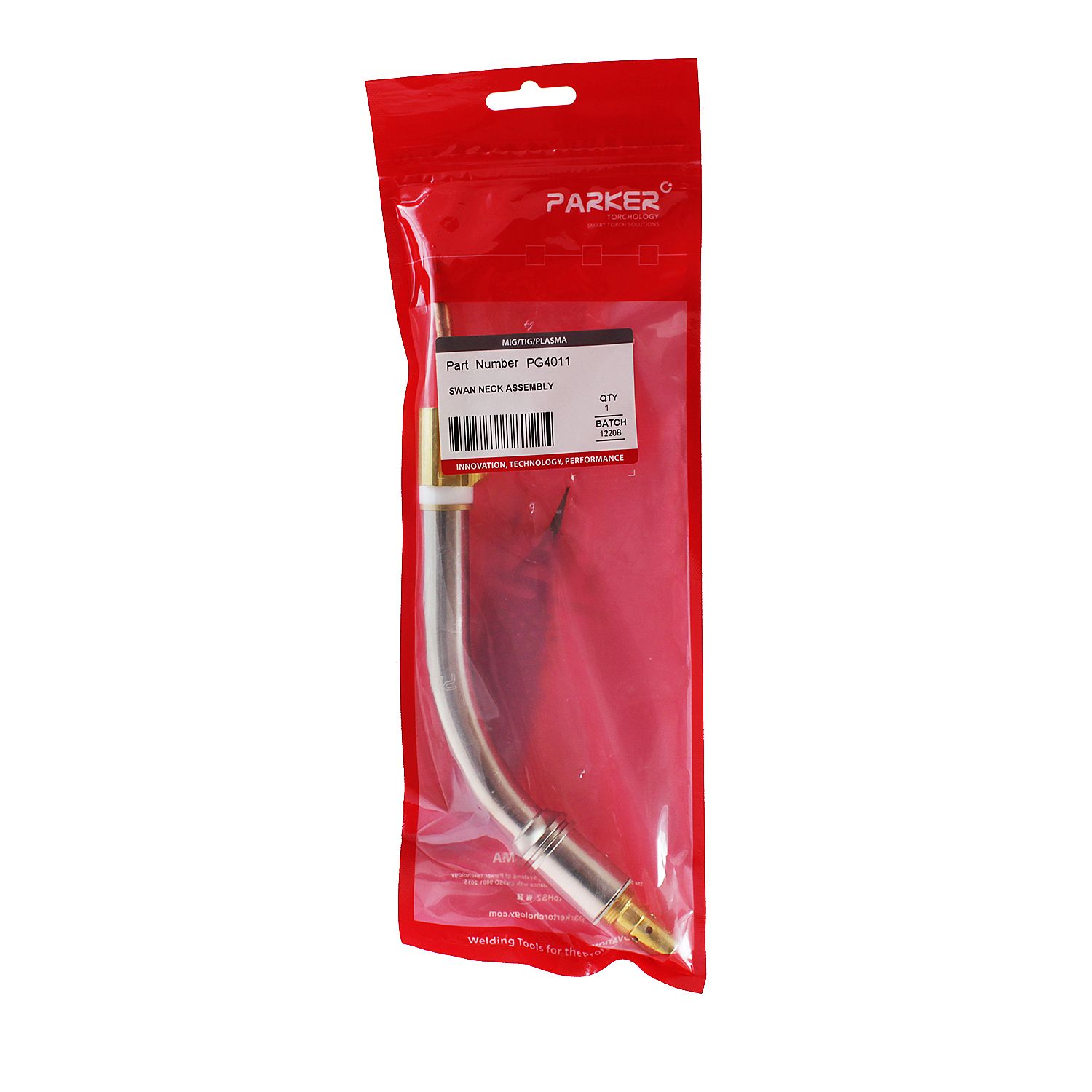 PG4011 Гусак Parker 45° для полуавтоматической горелки SGB 401W (MIG/MAG)
