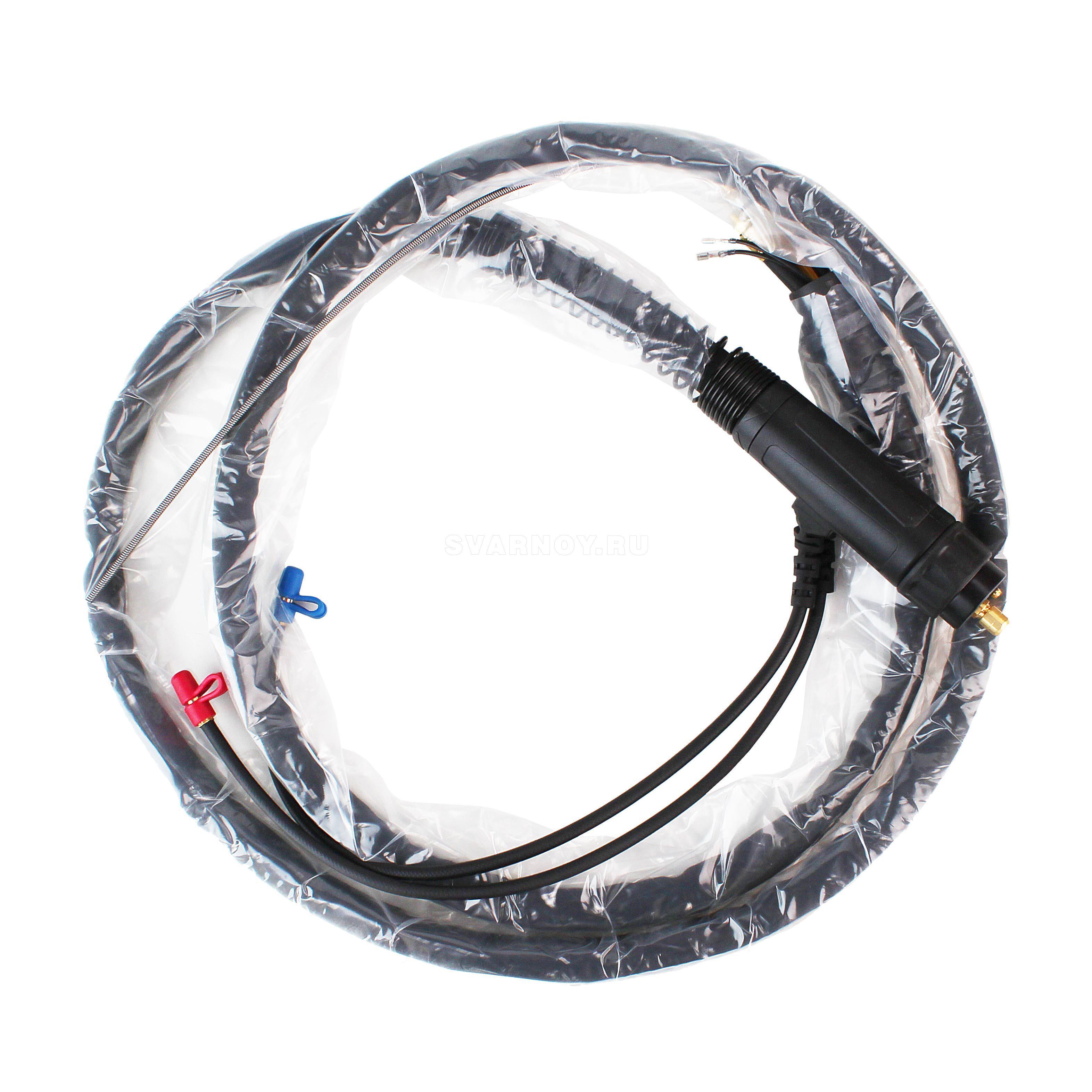 PS5006-30 Шланговый пакет Parker в сборе 3 метра для полуавтоматических горелок с жидкостным охлаждением (MIG/MAG)