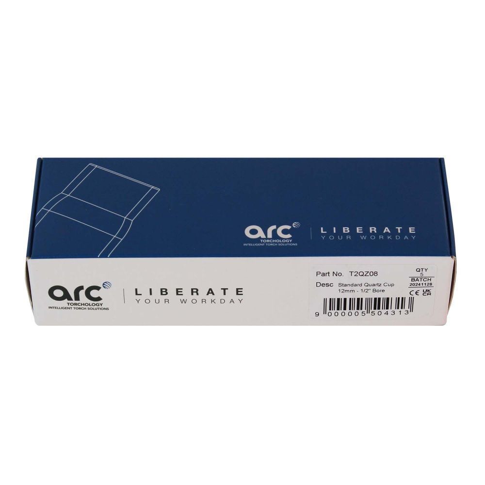 T2QZ08 Сопло кварцевое стандартное №8 12,0x50 мм для T2-T3W-T4W (pack)