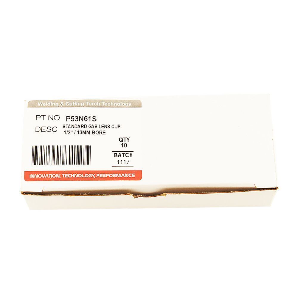 P53N61S Parker  Standard gas lens cup 13mm bore (pack)
