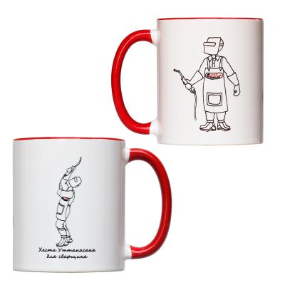 MUG-3 Кружка Сварной №3 (Хаста Уттанасана + в полный рост) (4)