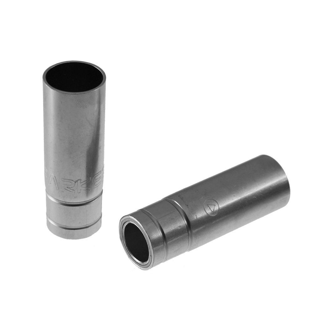 PB1529 Сопло газовое Parker цилиндрическое медное 16 мм для полуавтоматических горелок SGB 150A / SGF 150A / STH 150AE (MIG/MAG)