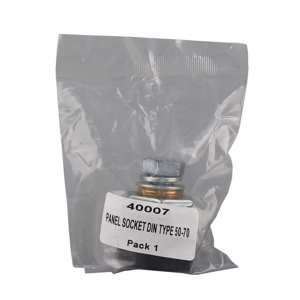 40007 Panel socket din type 50-70 (pack)