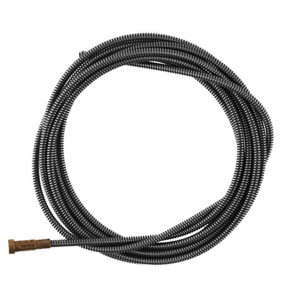 122.0026 Направляющий канал Abicor Binzel 1,0 мм 2 метра (стальная спираль с латунным ниппелем без оплётки) (MIG/MAG)