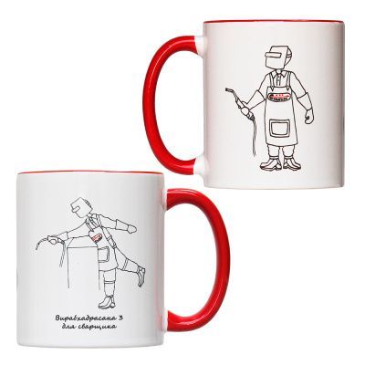 MUG-5 Кружка Сварной №5 (Вирабхадрасана 3 + в полный рост) (4)