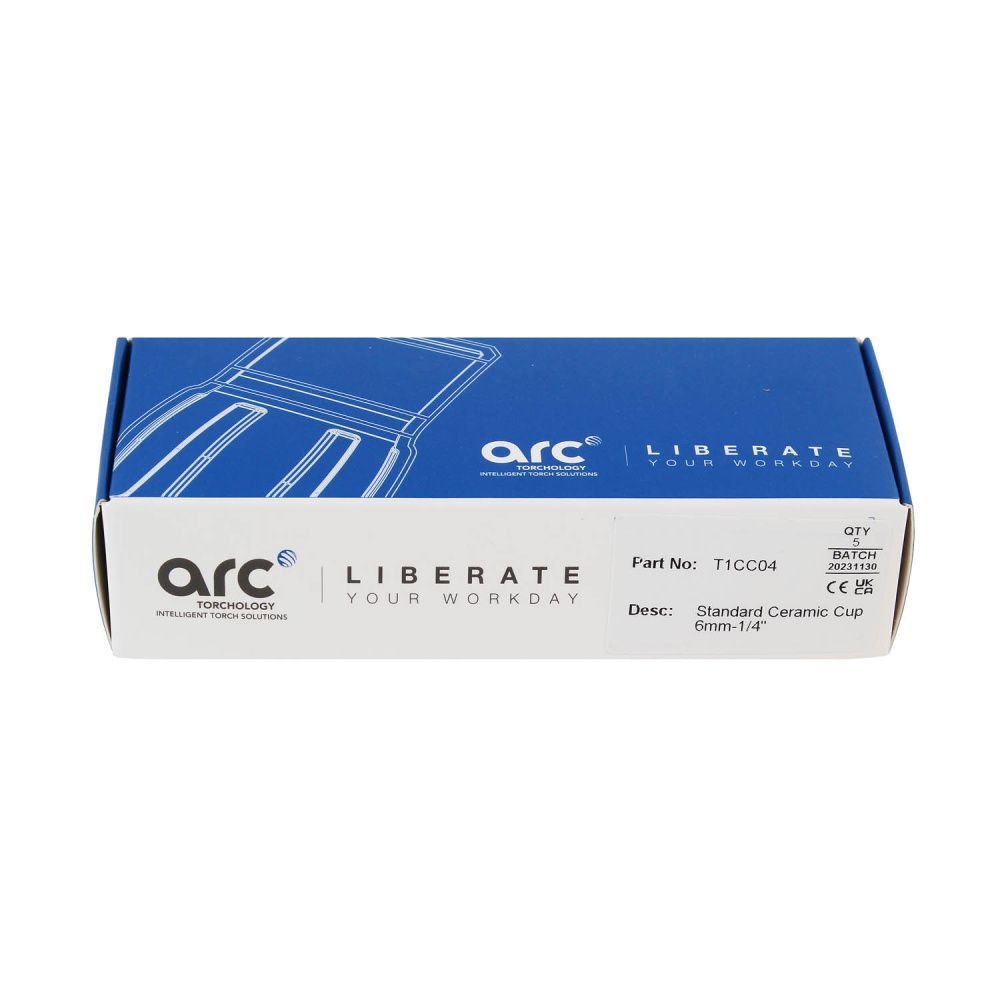 T1CC04 Сопло керамическое стандартное №4 6,0x38,0 мм для T1T1WT4W (pack)